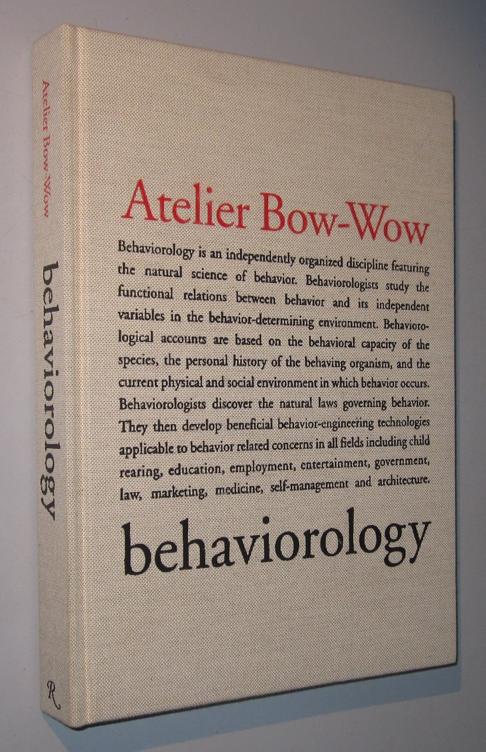 The Architectures of Atelier Bow-Wow: Behaviorology“ (Atelier Bow